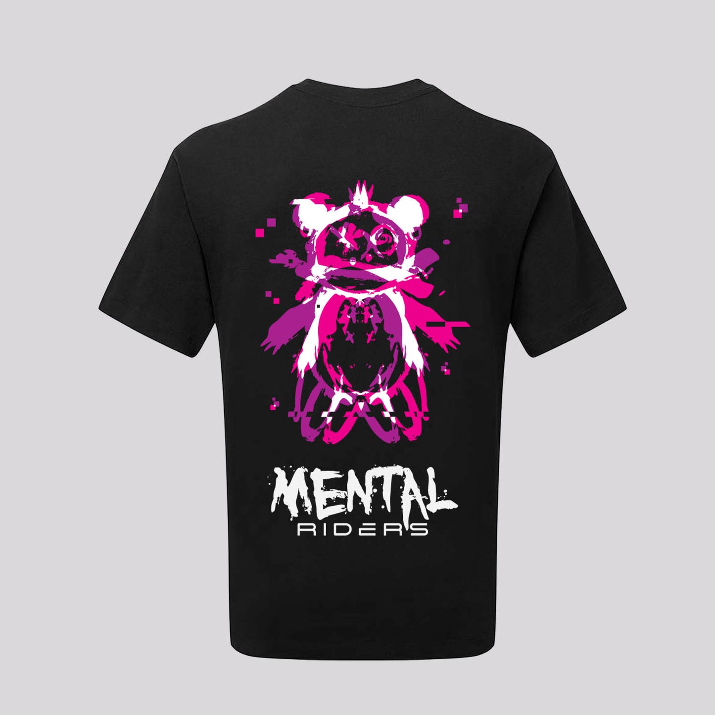 Mental Glitch T-Shirt - Pink/Purple