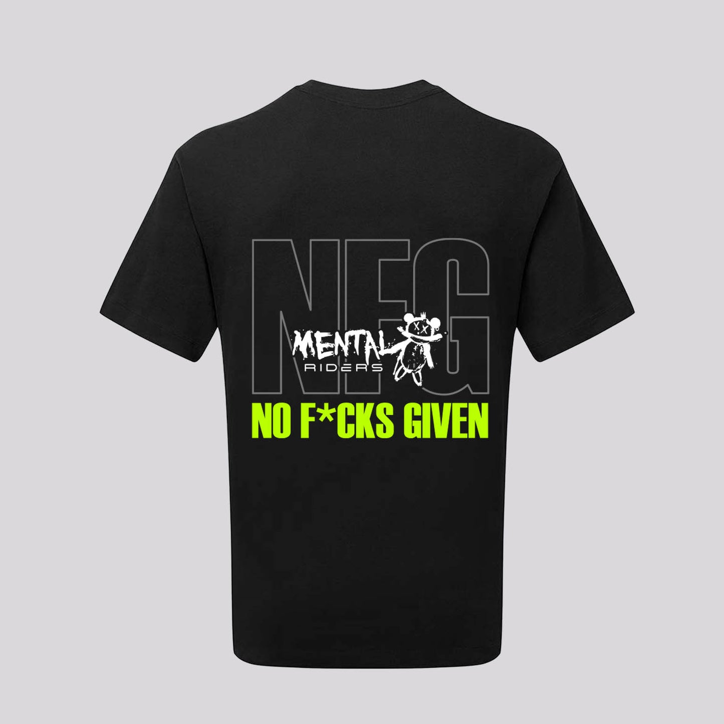 NFG T-Shirt - Bright Green/Grey