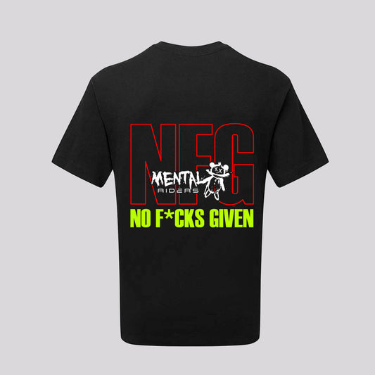 NFG T-Shirt - Red/Lime Green