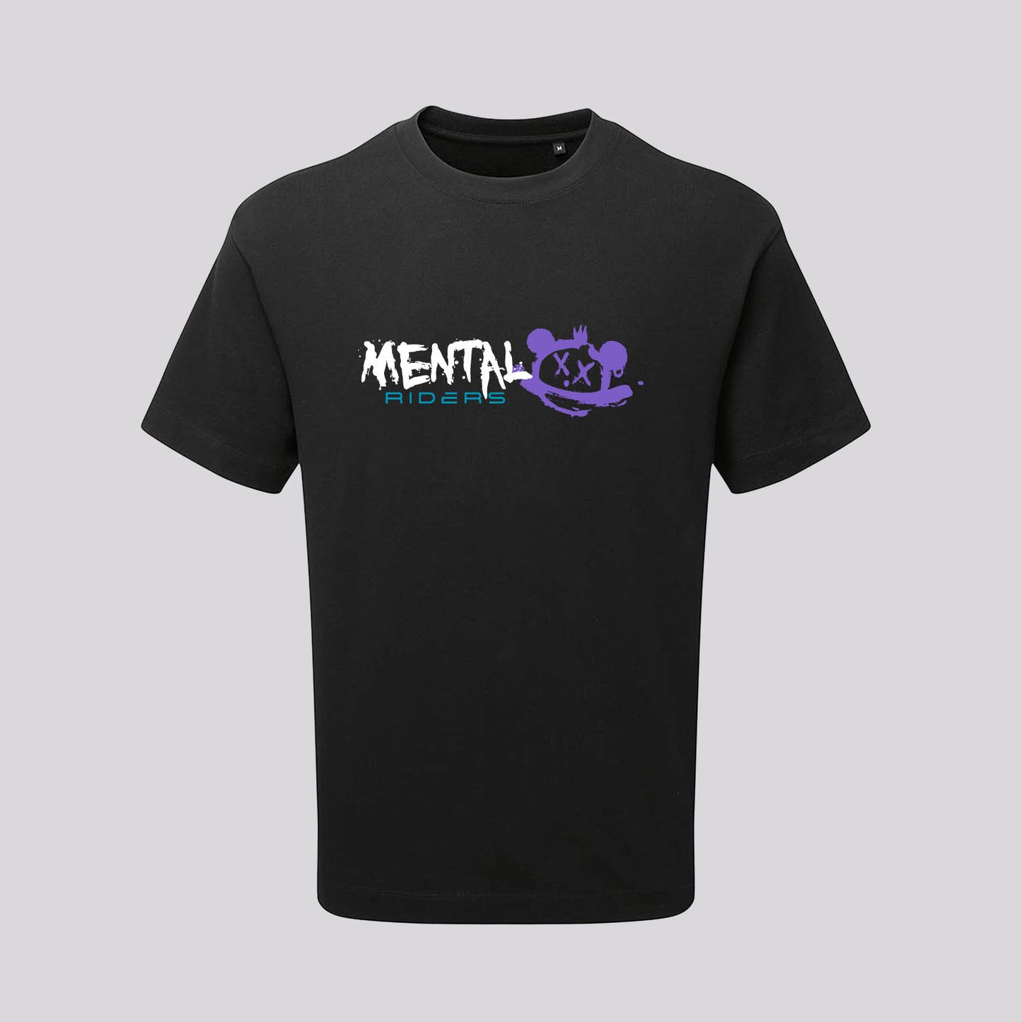 Mental Glitch T-Shirt - Purple/Aqua