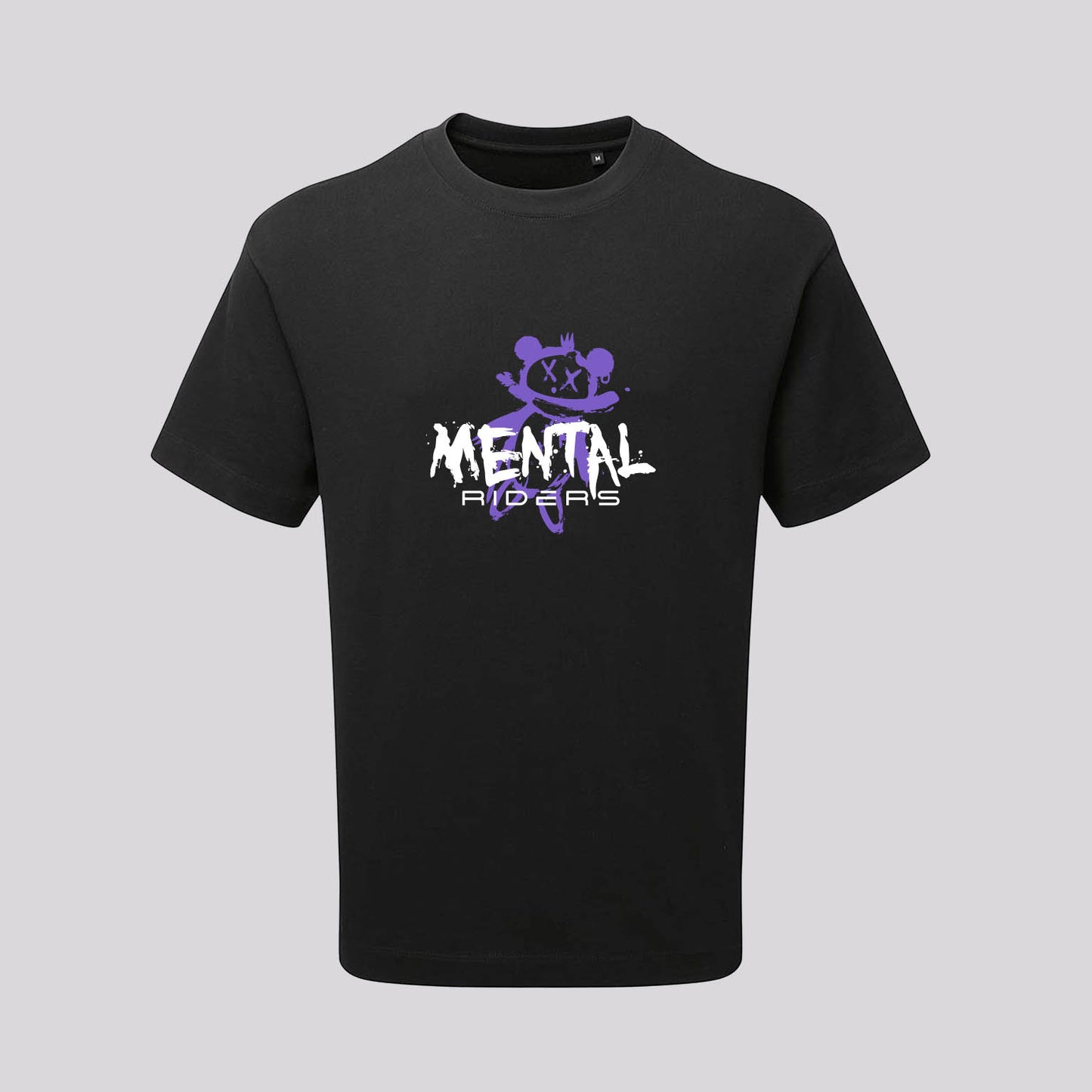 Mental Glitch T-Shirt - Purple/Aqua