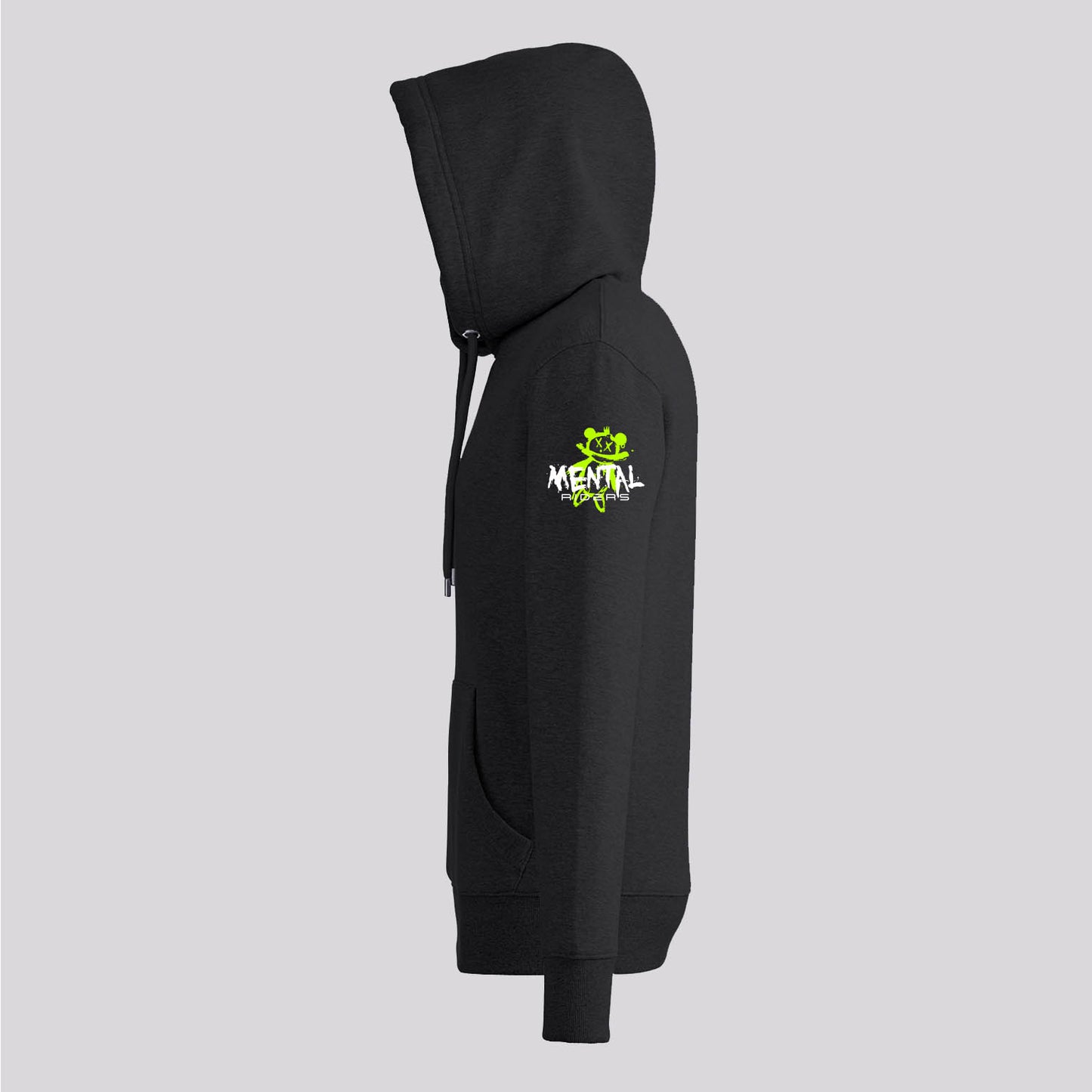 NFG Hoodie - Bright Green/Grey