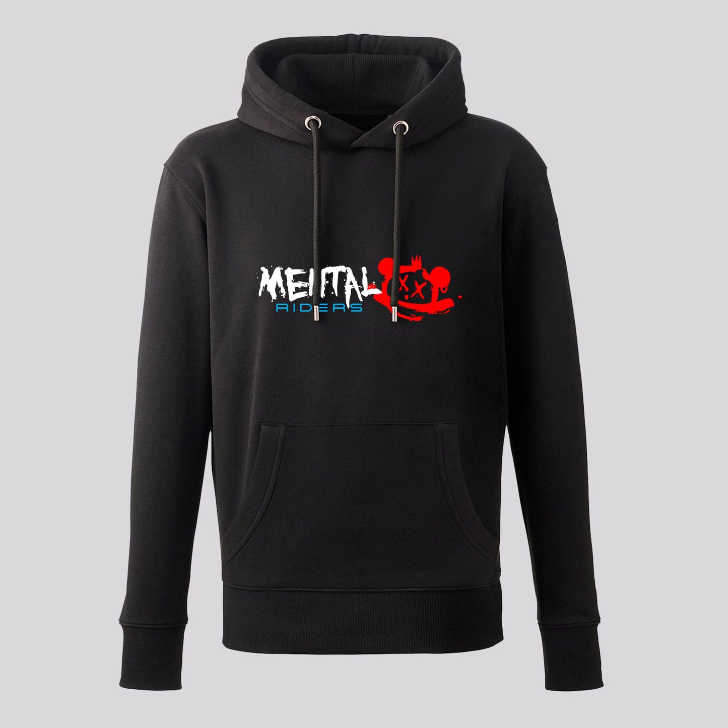 Mental Glitch Hoodie - Red/Blue