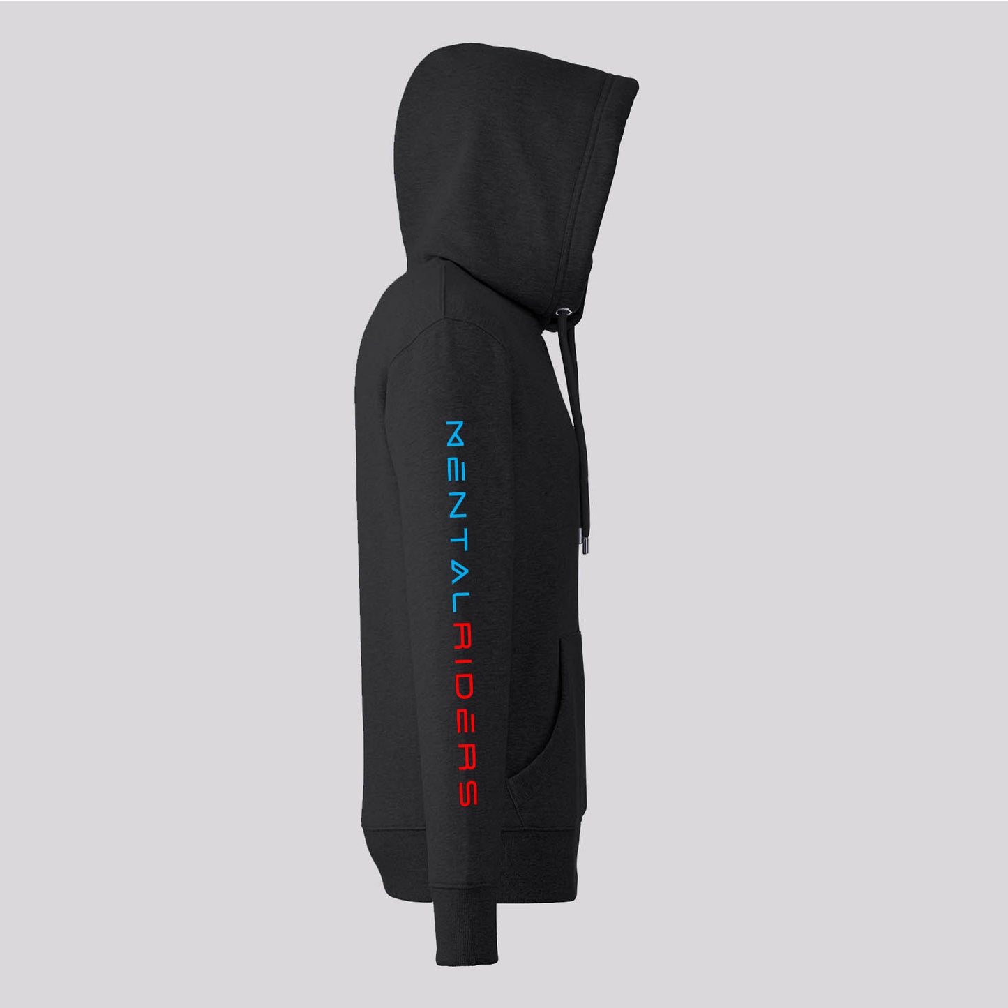 Mental Glitch Hoodie - Red/Blue