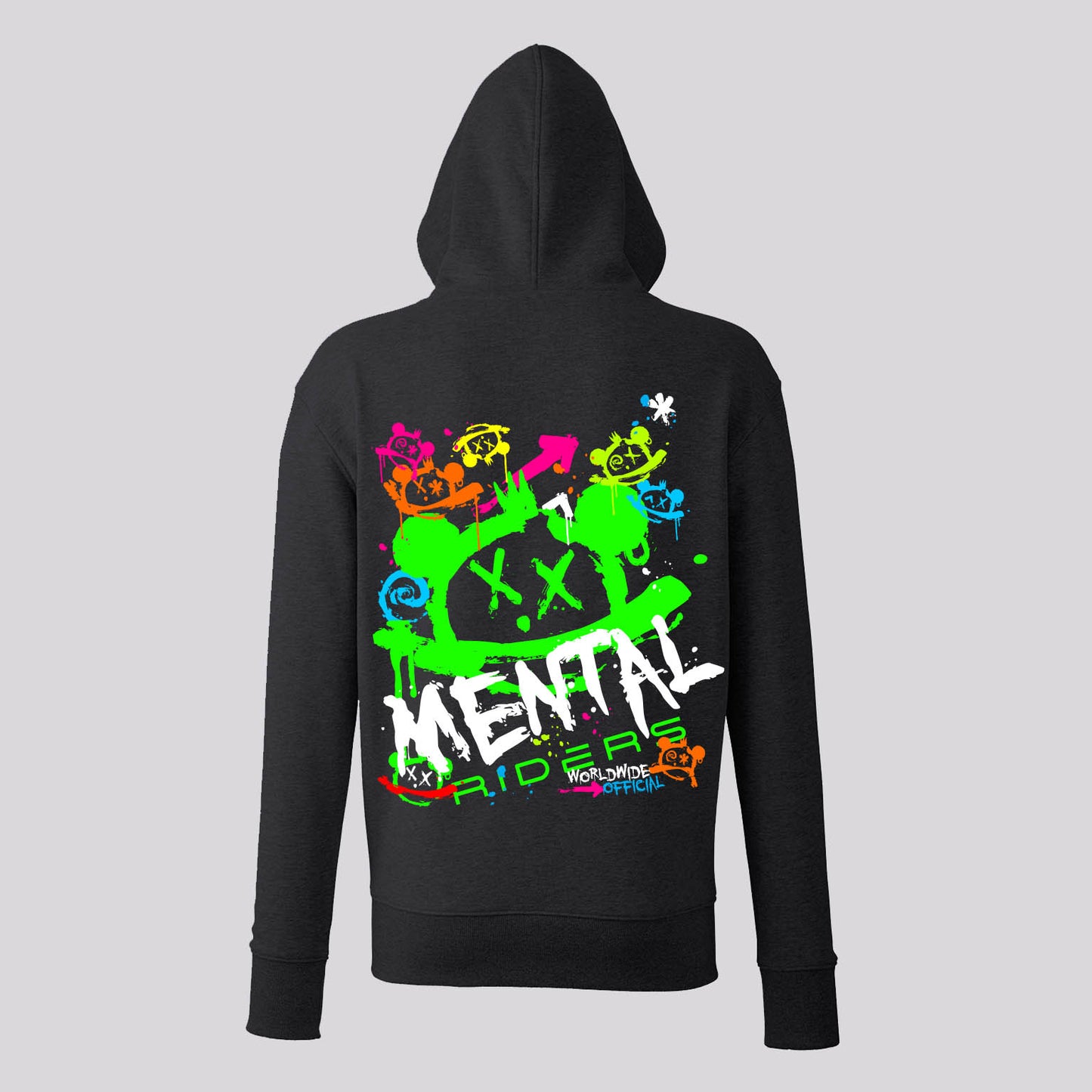 Mad Graffiti Hoodie - Green