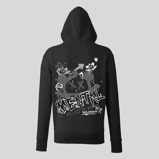 Mad Graffiti Hoodie - Grey