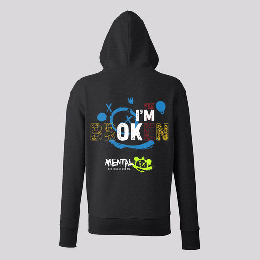 I'm OK Hoodie - Blue