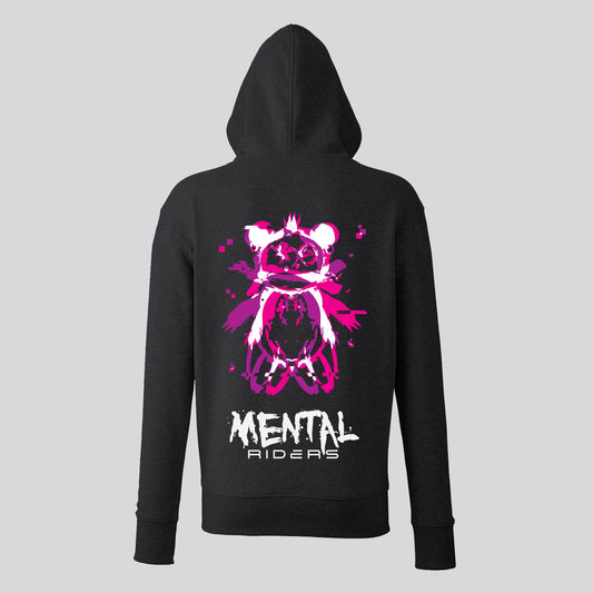 Mental Glitch Hoodie - Pink/Purple