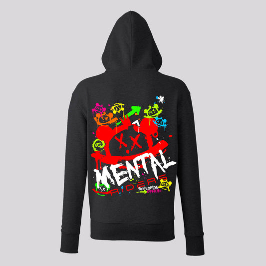 Mad Graffiti Hoodie - Red