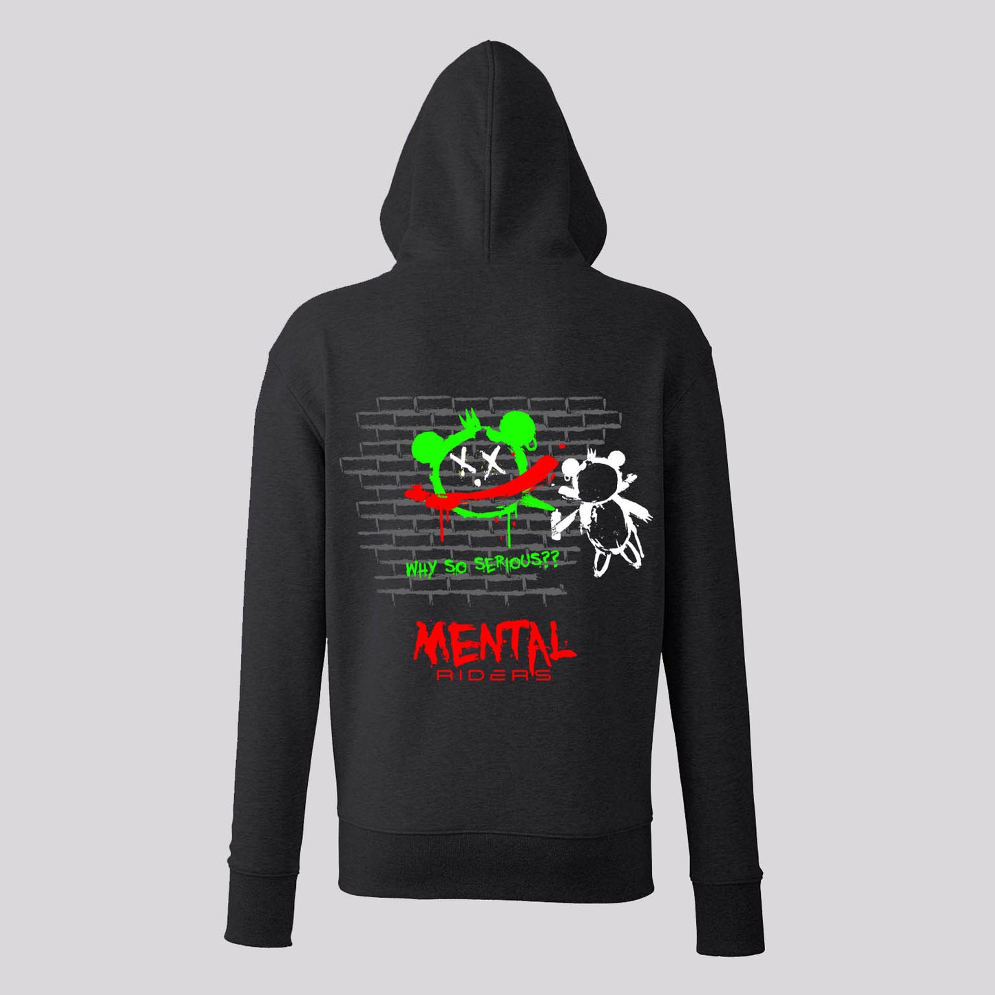 Wall Graffiti Hoodie - Joker